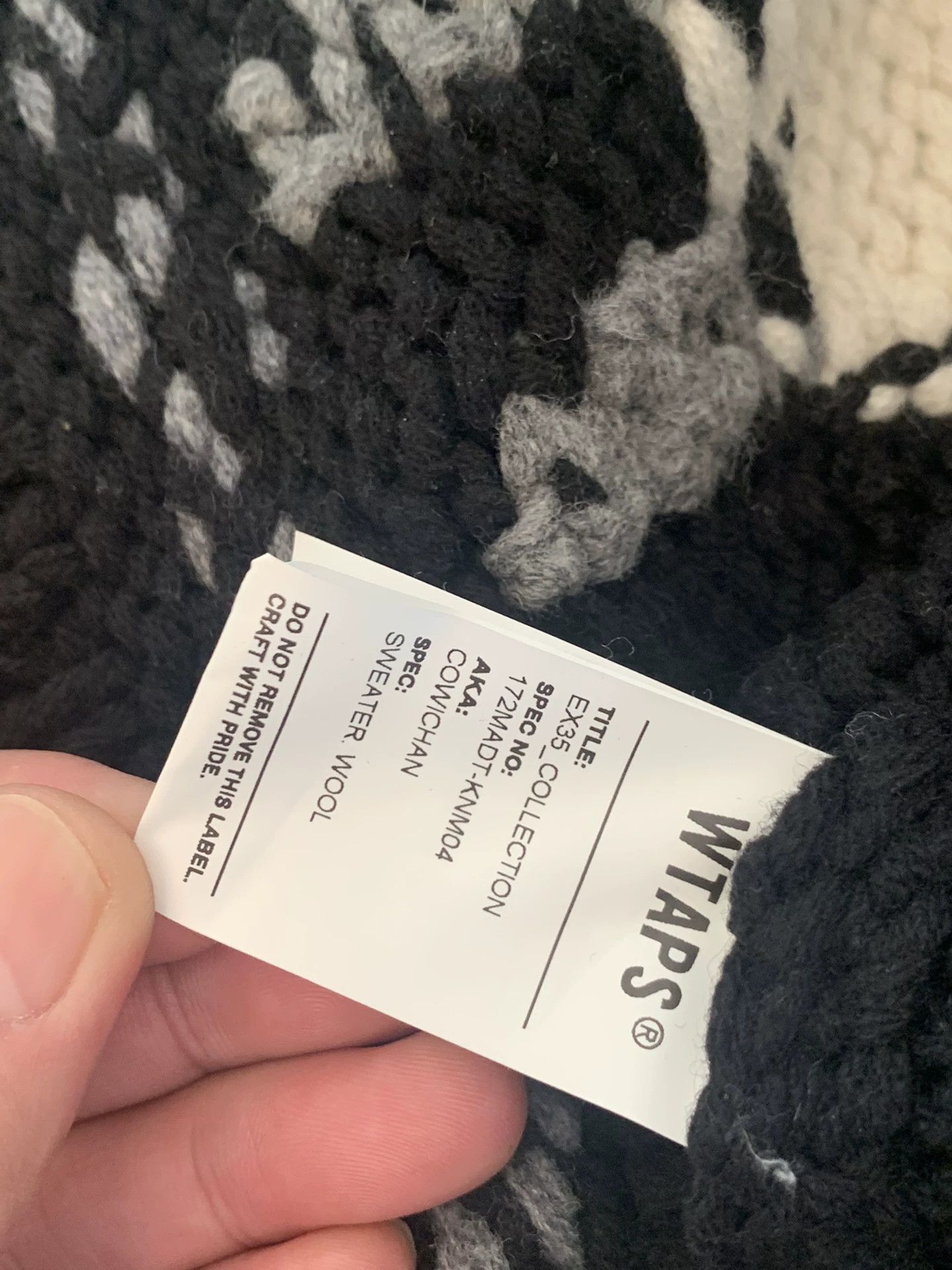 Wtaps WTAPS 17AW Lamb Wool Sweater M Size US M / EU 48-50 / 2 - 5 Thumbnail