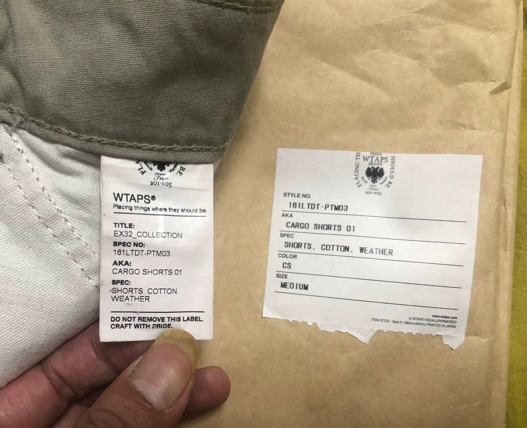 Wtaps WTAPS Cargo Shorts 01 CS M Size US 29 - 5 Thumbnail