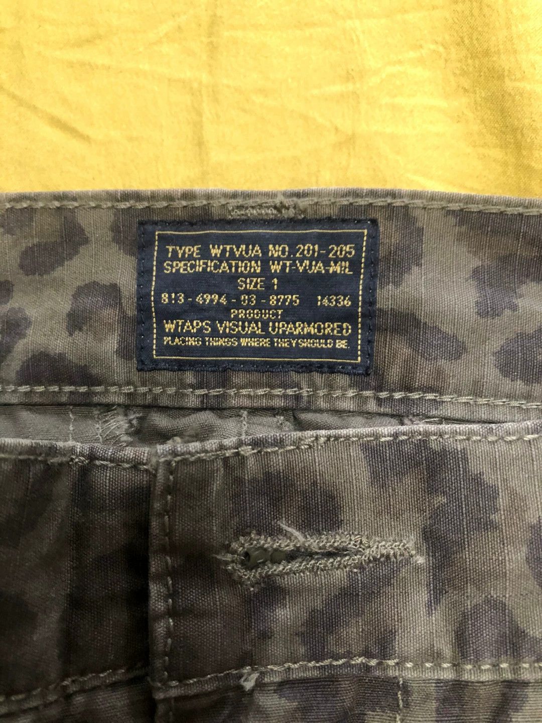 Wtaps Wtaps 12aw jungle.stock s pants Size US 26 / EU 42 - 3 Thumbnail