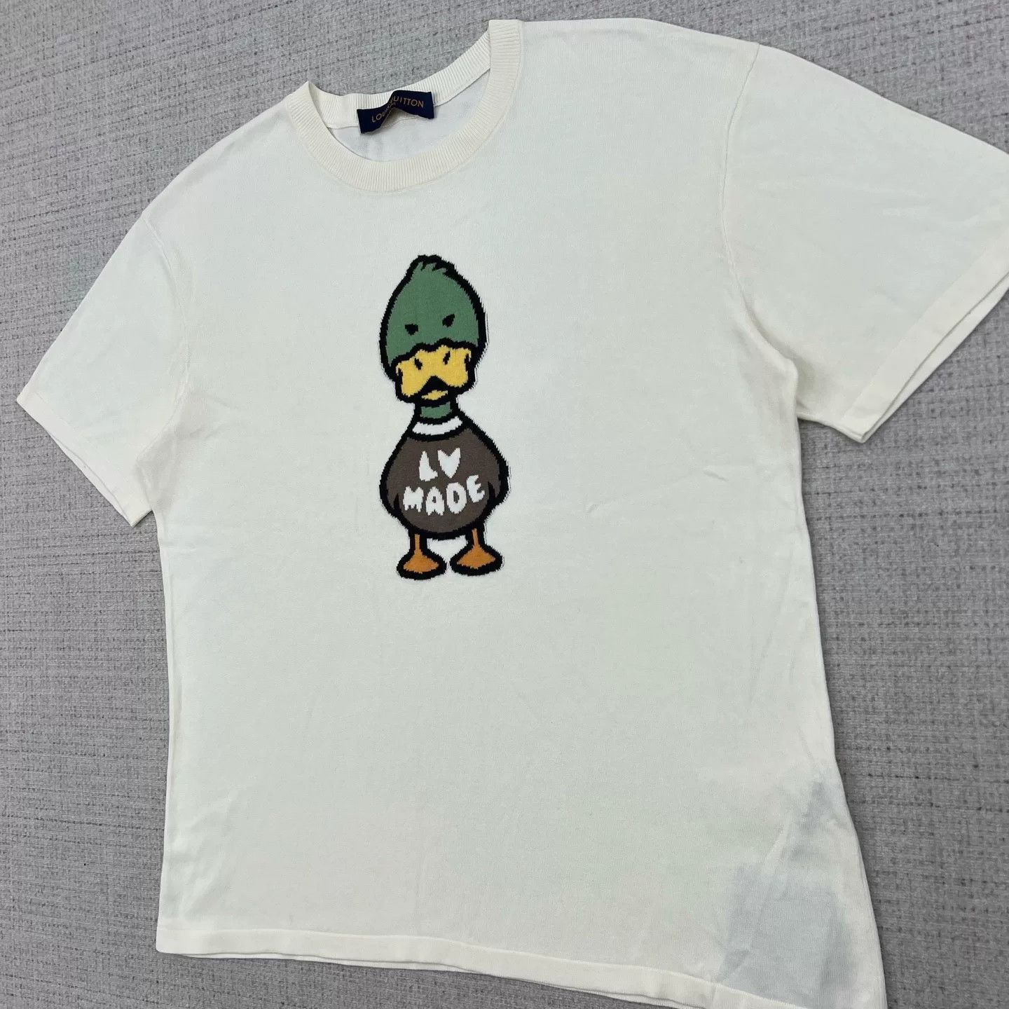 Louis Vuitton Louis Vuitton x Nigo2 Duck Logo Tee Size US L / EU 52-54 / 3 - 3 Thumbnail