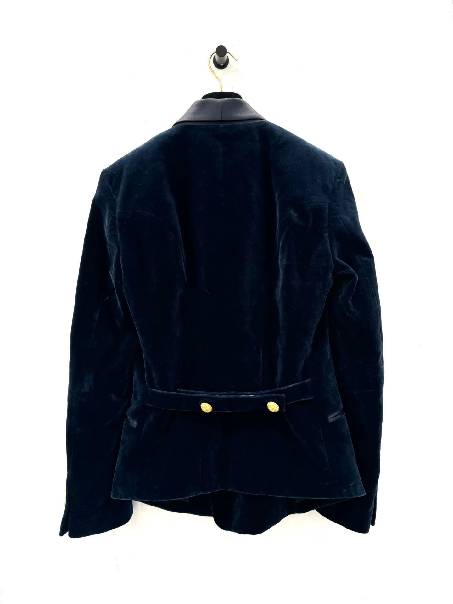 Balmain Balmain Baroque Military Blue Blazer Size US S / EU 44-46 / 1 - 3 Thumbnail