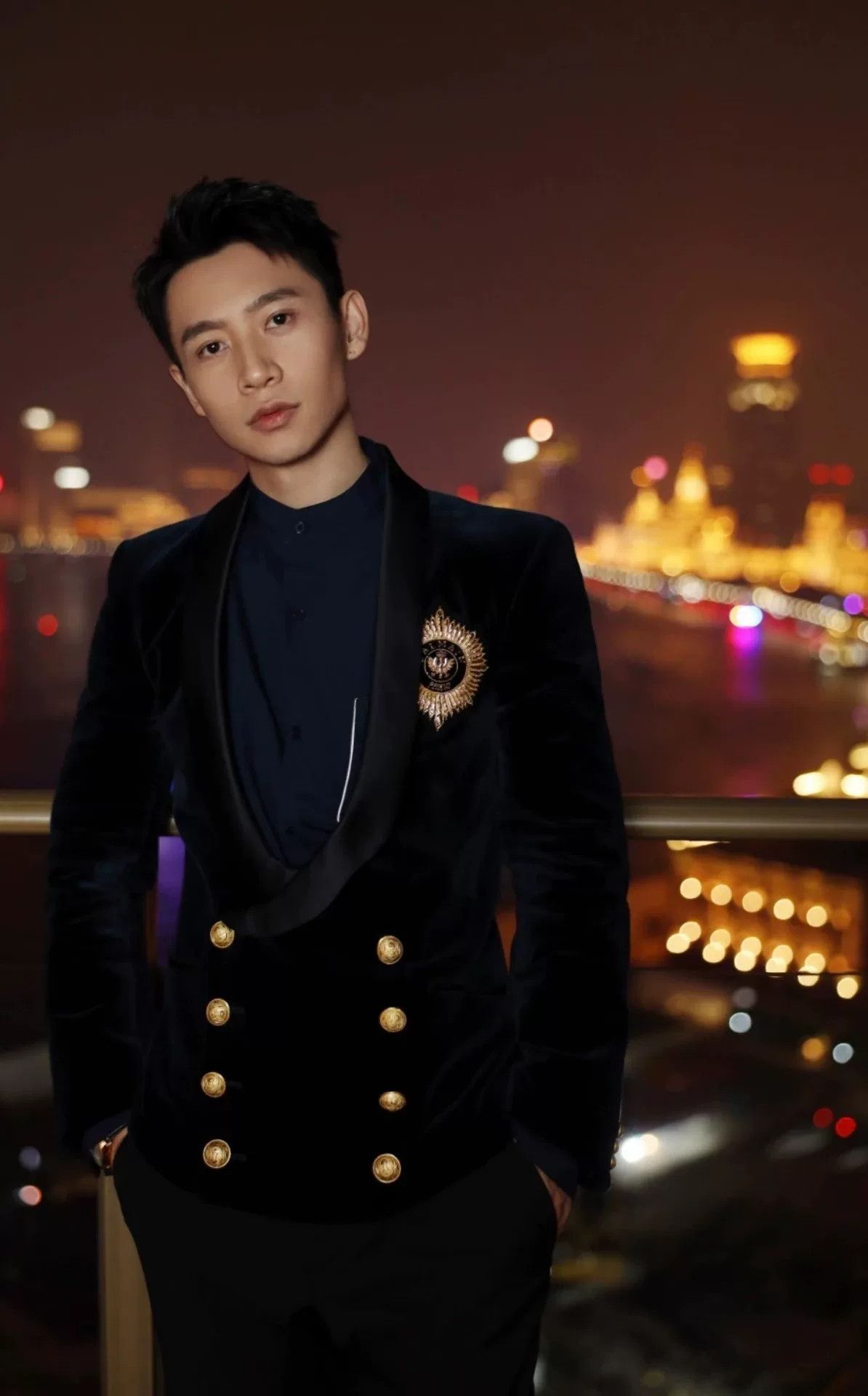 Balmain Balmain Baroque Military Blue Blazer Size US S / EU 44-46 / 1 - 2 Thumbnail