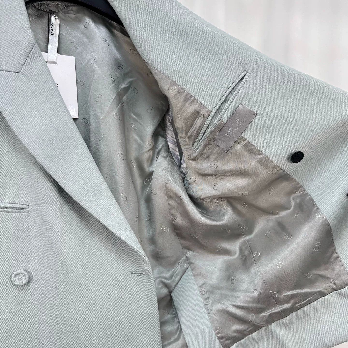 Dior Dior Wool Peak Lapel Suit Jacket Size US L / EU 52-54 / 3 - 5 Thumbnail