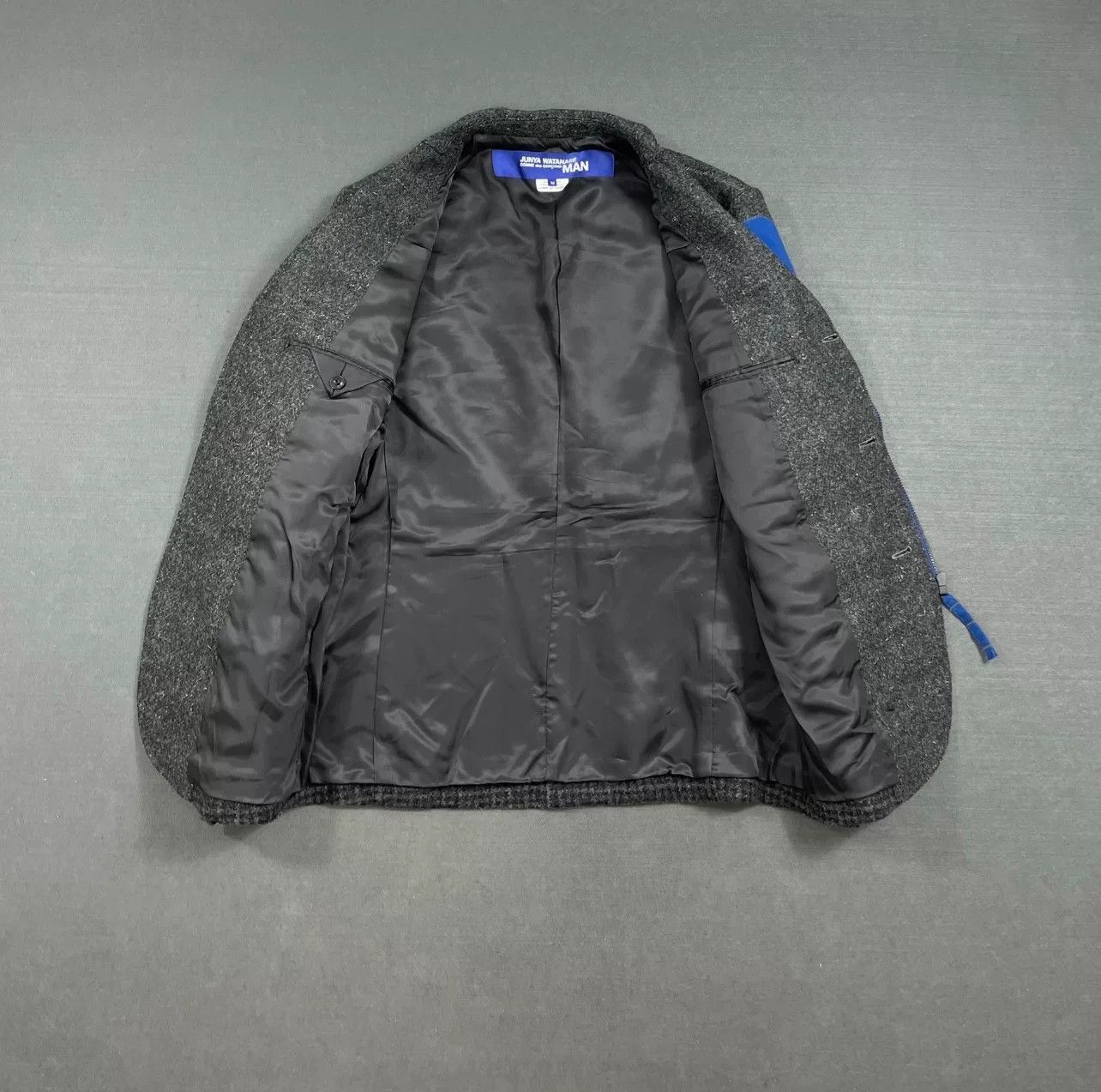 Junya Watanabe blue-gray wool blend jacket by junya watanabe Size US M / EU 48-50 / 2 - 4 Thumbnail