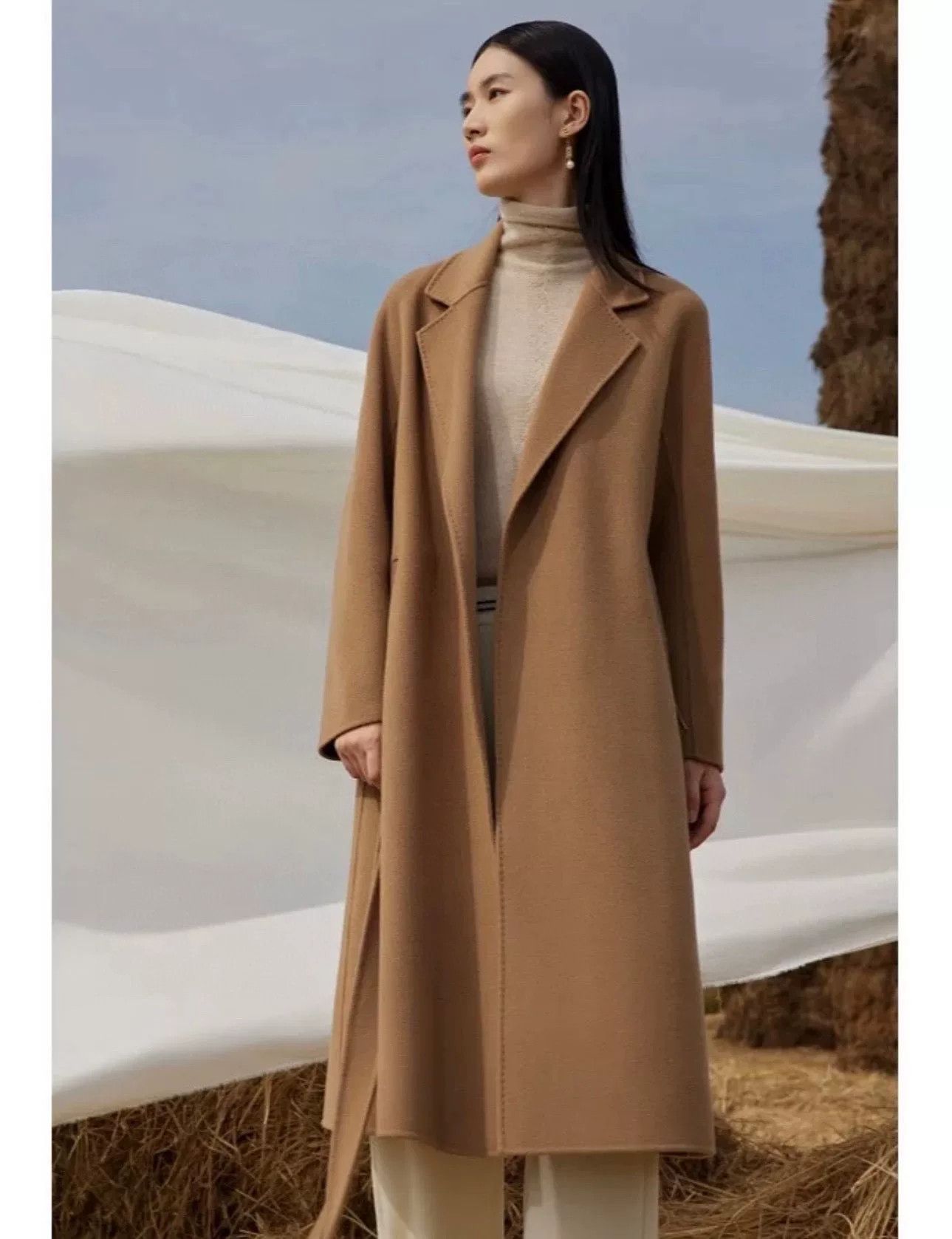 Max Mara MaxMara Coat Size 34 in Beige Size US S / EU 44-46 / 1 - 9 Thumbnail