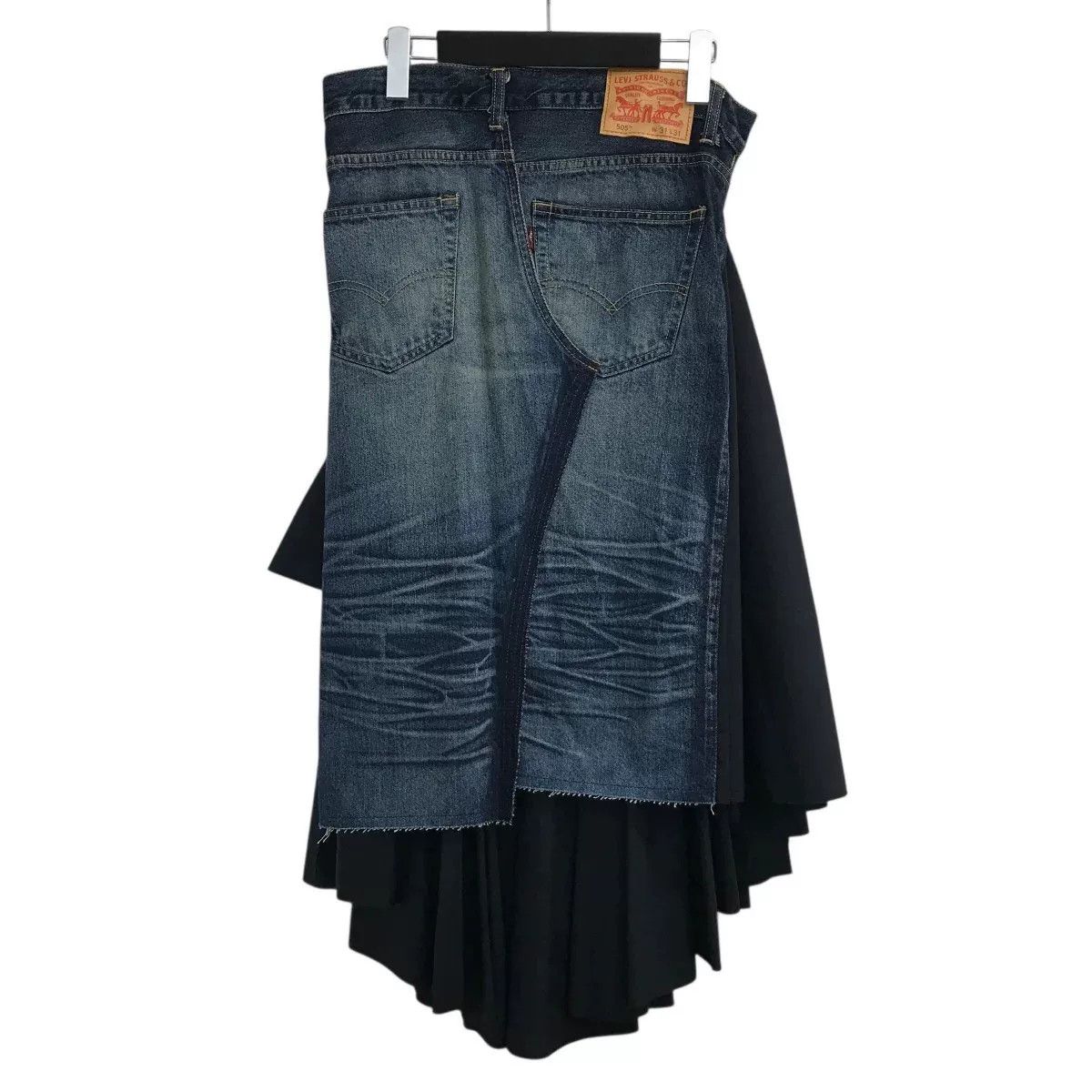 Junya Watanabe junya watanabe deconstructed denim ruffle skirt Size 26" / US 2 / IT 38 - 2 Thumbnail