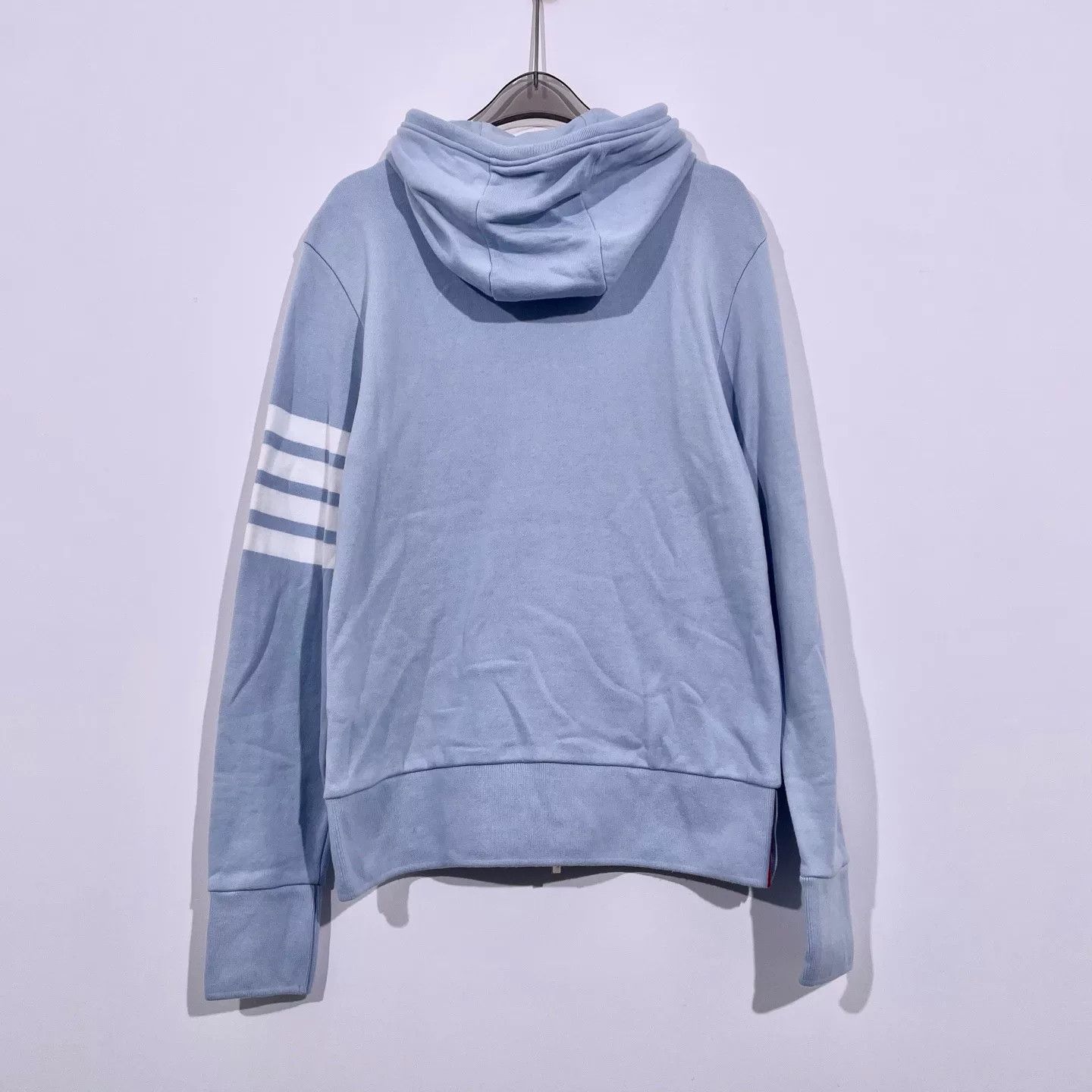 Thom Browne thom browne blue zip-up hoodie Size US M / EU 48-50 / 2 - 2 Thumbnail