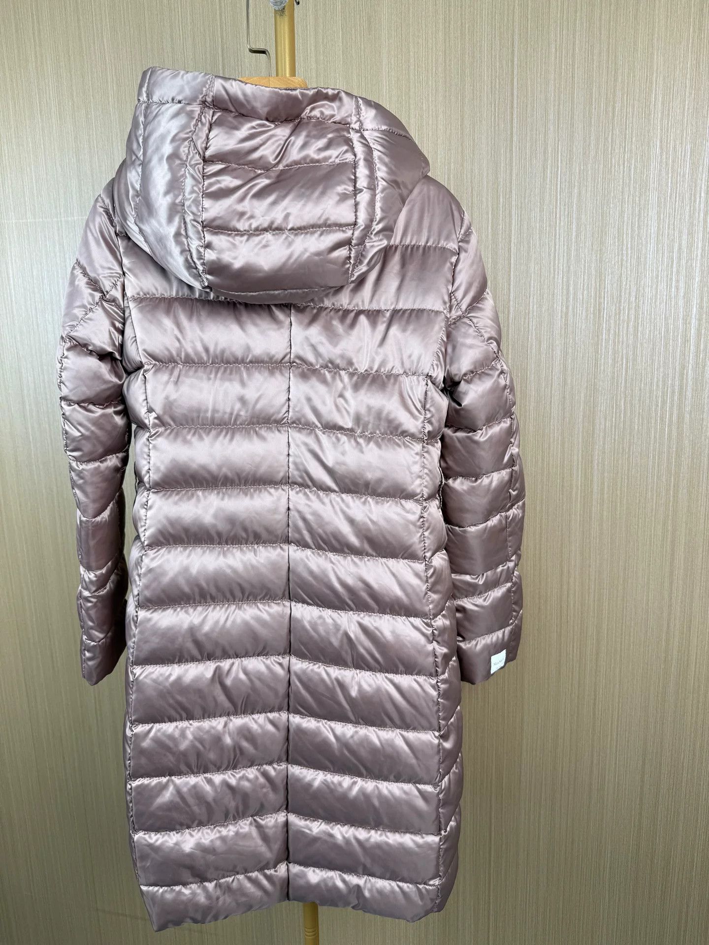 Max Mara maxmara long down coat in lilac color Size US M / EU 48-50 / 2 - 2 Thumbnail