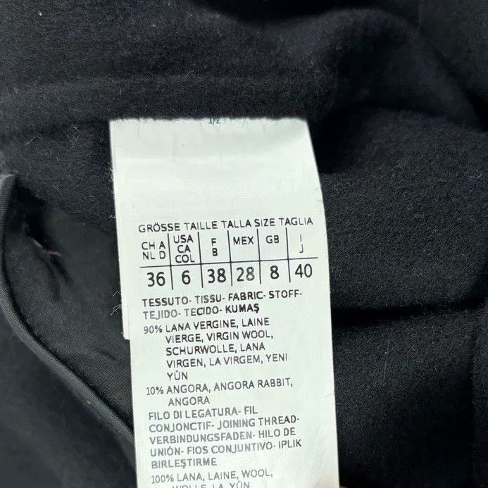 Max Mara maxmara black cashmere coat sz0405 Size US M / EU 48-50 / 2 - 4 Thumbnail