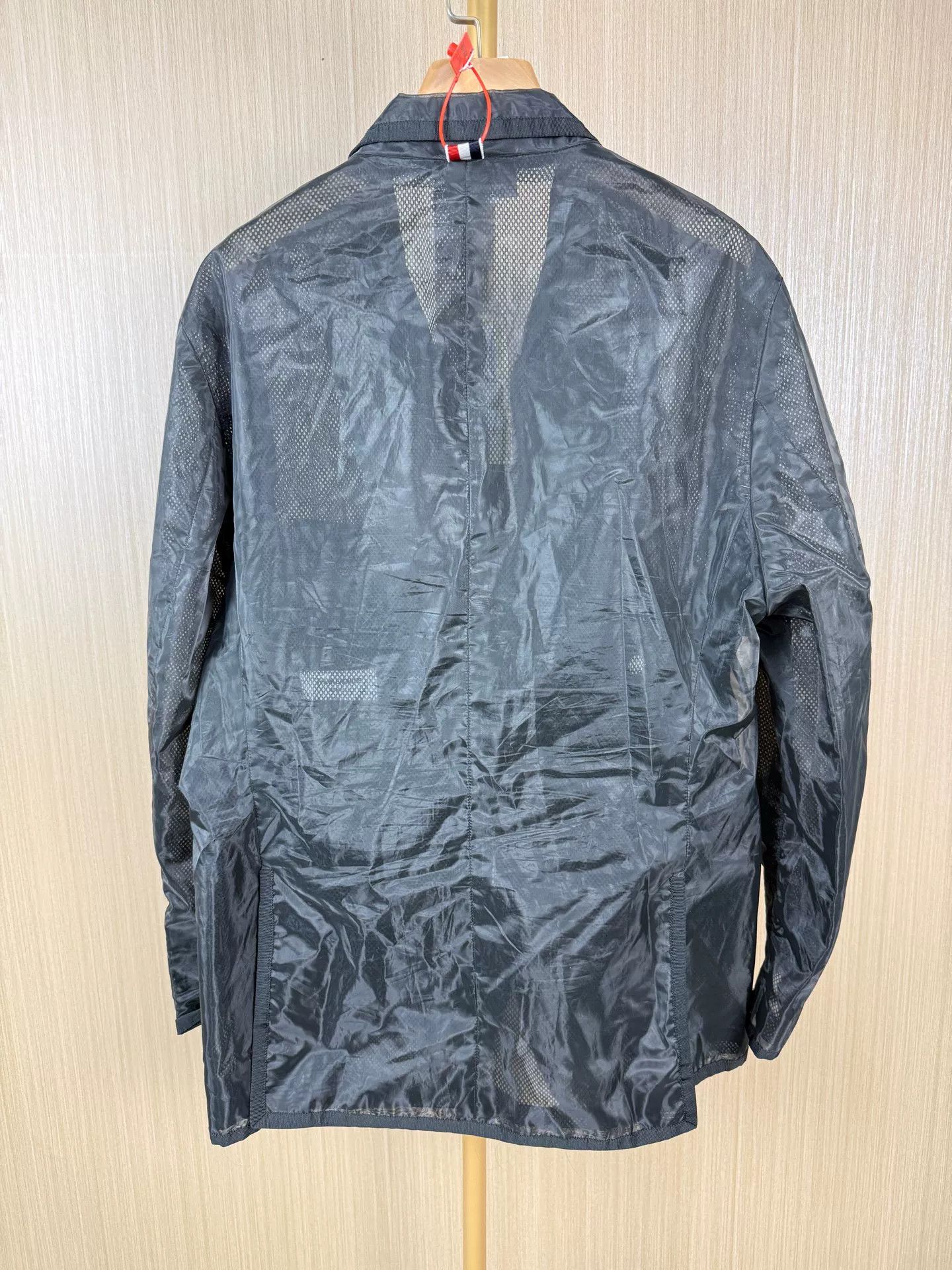 Thom Browne Thom Browne Black Nylon Coat Number 4 Size US M / EU 48-50 / 2 - 2 Thumbnail