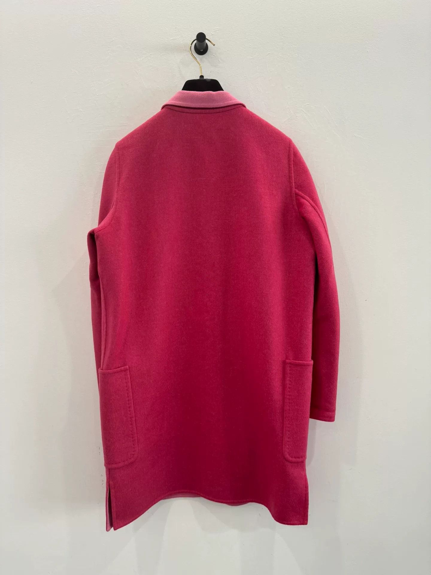 Max Mara maxmara pink cashmere double coat for women Size US M / EU 48-50 / 2 - 2 Thumbnail