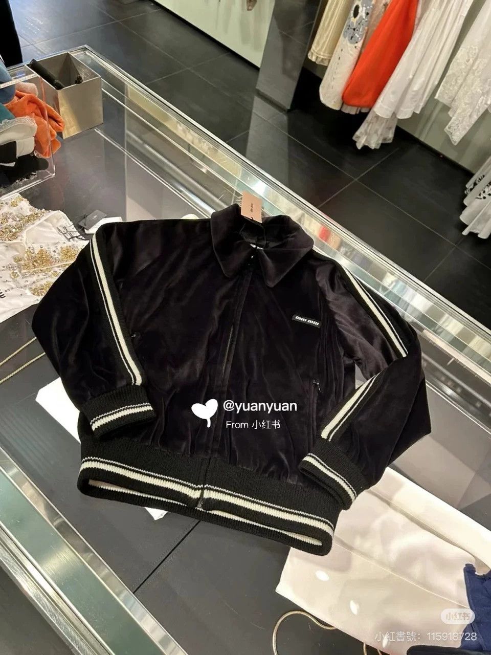 Miu Miu miu miu black logo jacket outerwear Size US S / EU 44-46 / 1 - 7 Thumbnail