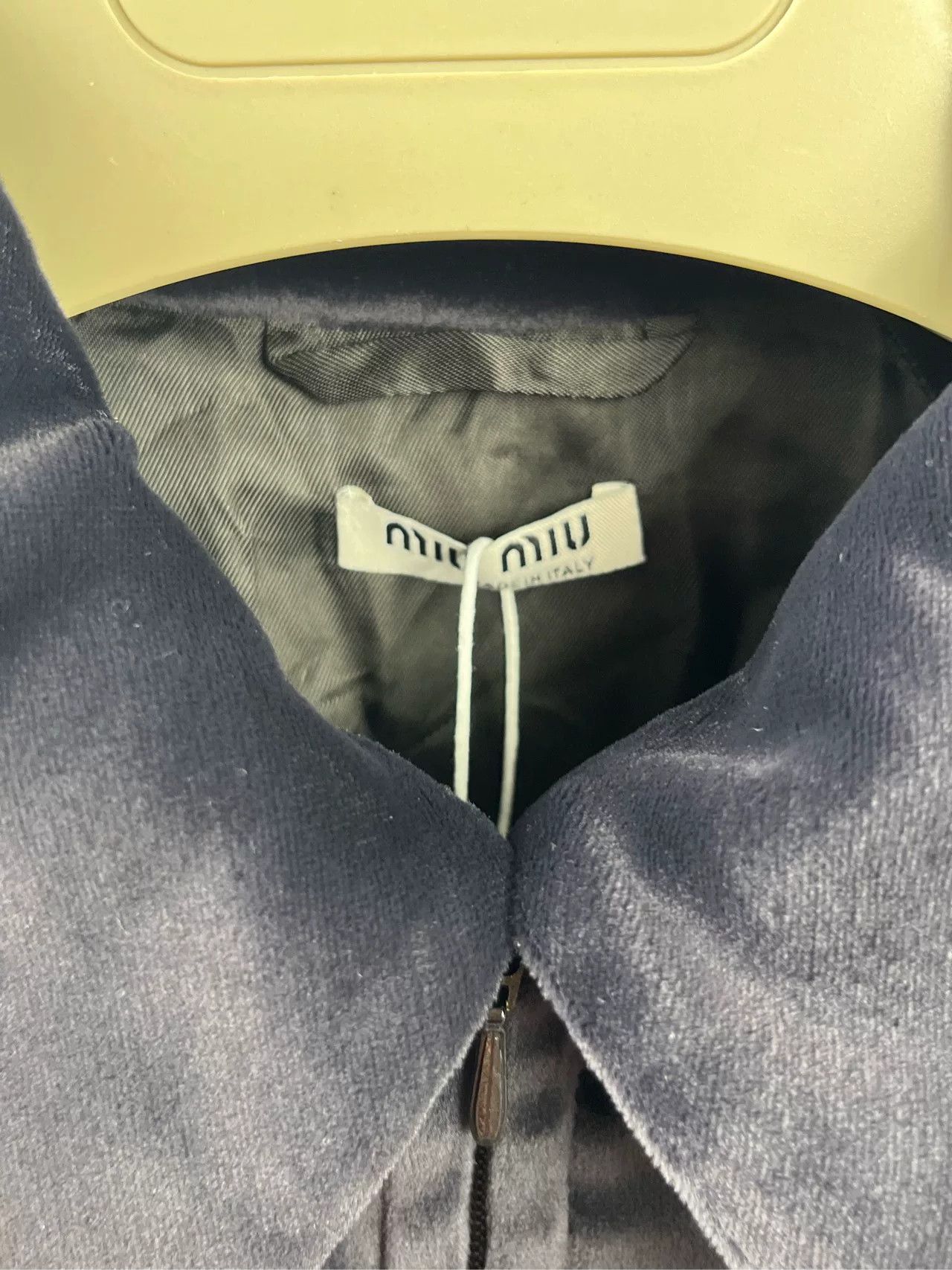 Miu Miu miu miu black logo jacket outerwear Size US S / EU 44-46 / 1 - 4 Thumbnail