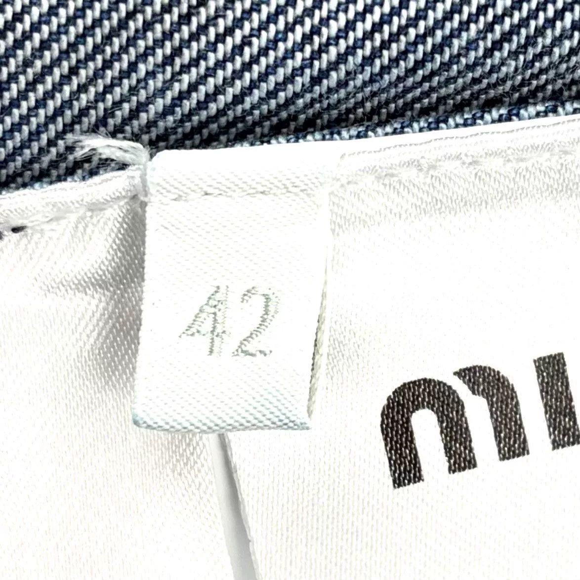 Miu Miu miu miu denim shirt for men and women Size US M / EU 48-50 / 2 - 5 Thumbnail