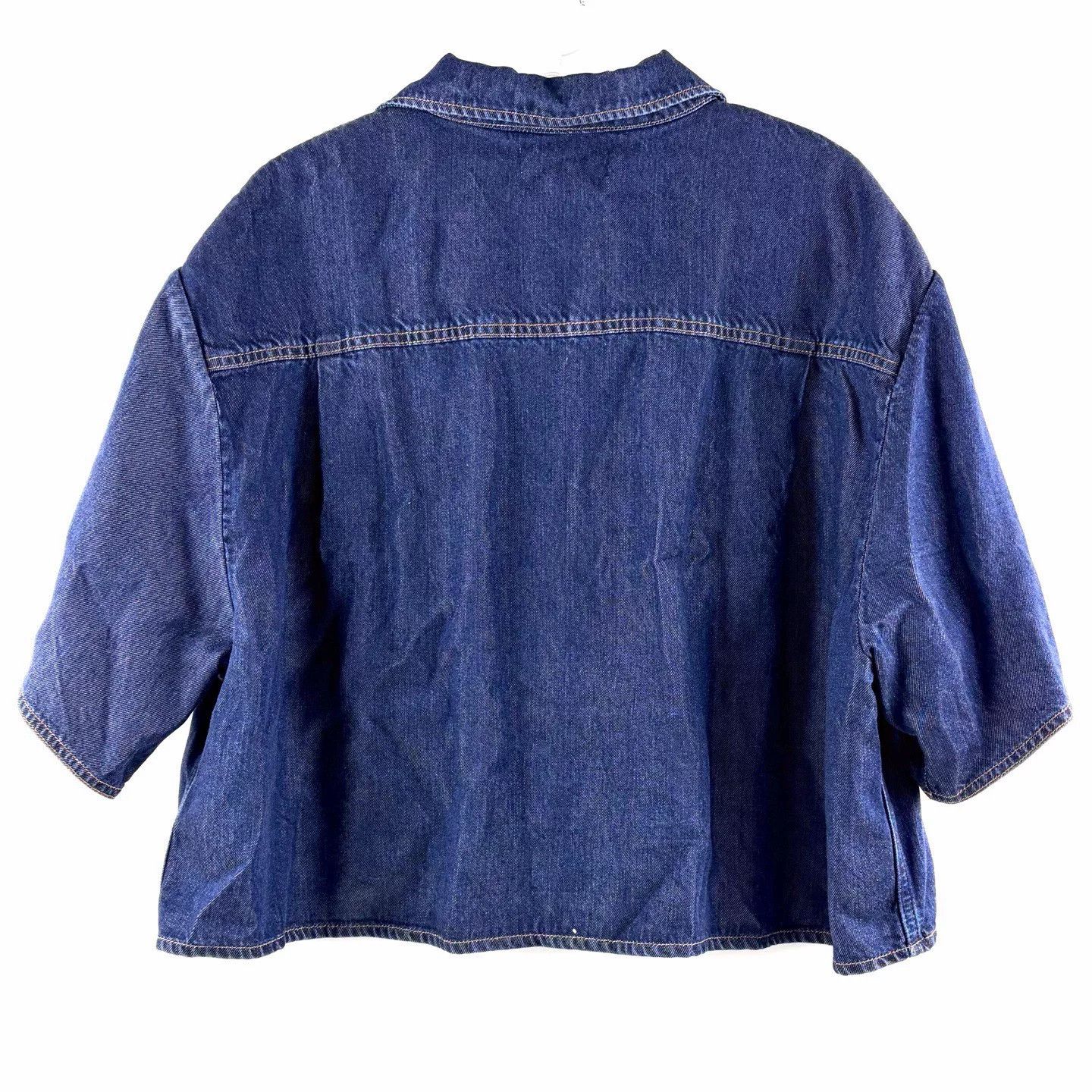 Miu Miu miu miu denim shirt for men and women Size US M / EU 48-50 / 2 - 2 Thumbnail