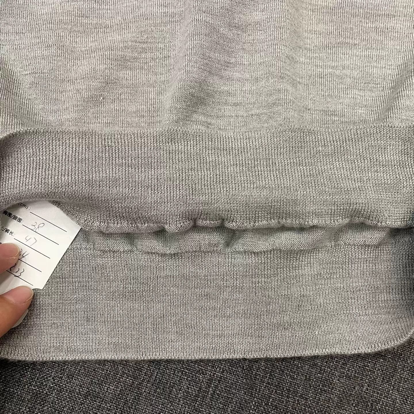 Miu Miu gray turtleneck logo sweater by miu miu Size US M / EU 48-50 / 2 - 3 Thumbnail
