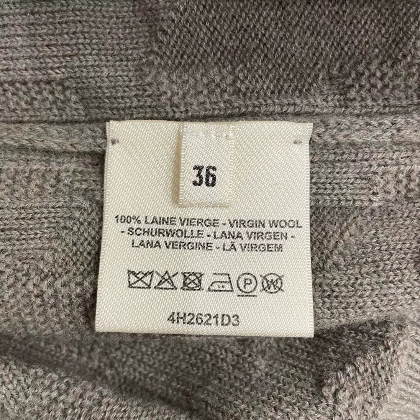 Hermes hermes short sleeve knit top in brown Size US S / EU 44-46 / 1 - 4 Thumbnail