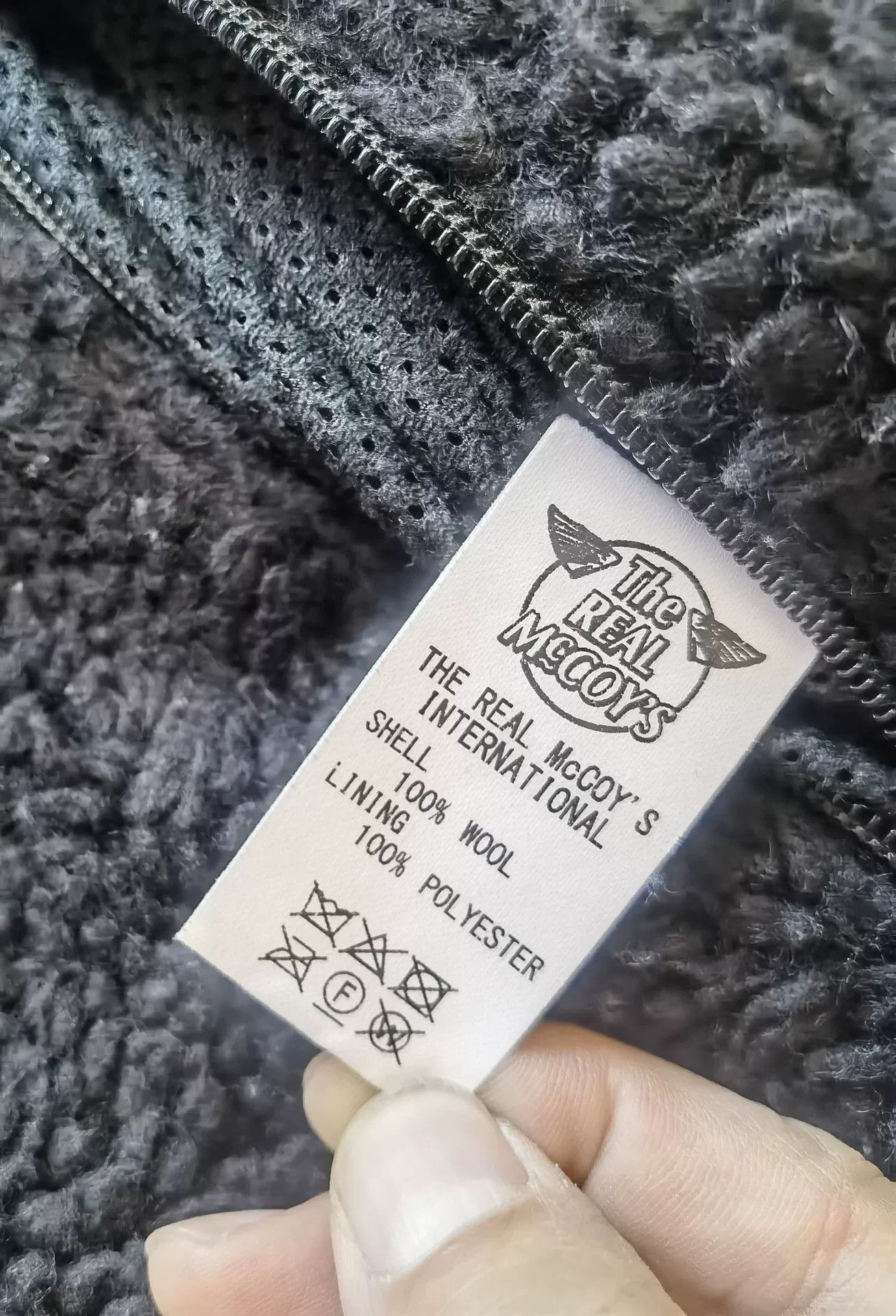 The Real McCoy's wool pile hooded outdoor jacket Size US XL / EU 56 / 4 - 3 Thumbnail