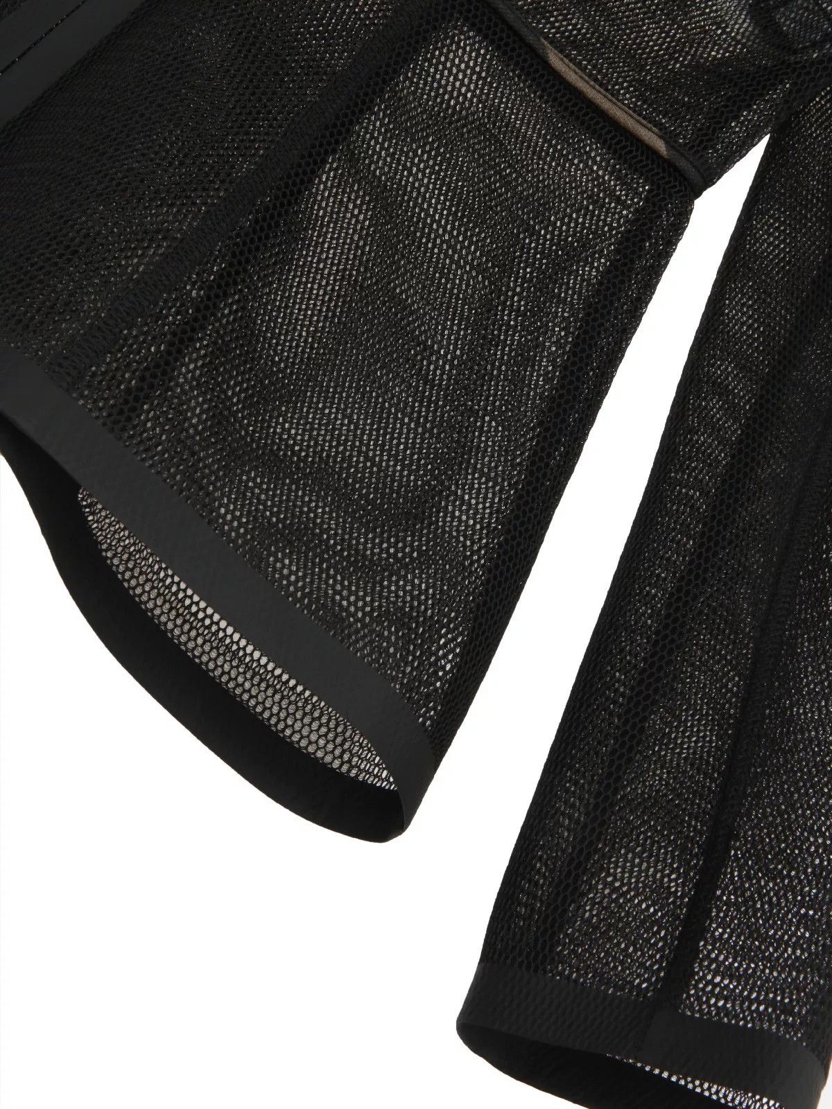 Fendi fendi perforated black outerwear jacket Size US M / EU 48-50 / 2 - 2 Thumbnail