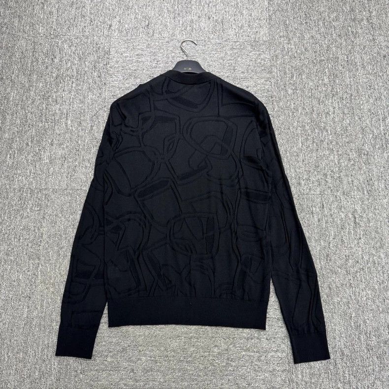 Hermes Hermes Cup Print Wool Knit Sweater Size US M / EU 48-50 / 2 - 5 Thumbnail