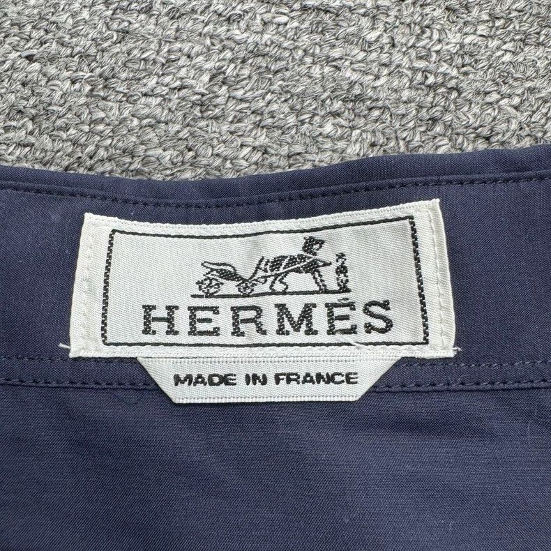 Hermes Hermes Embroidered Line Shirt Size US L / EU 52-54 / 3 - 2 Thumbnail