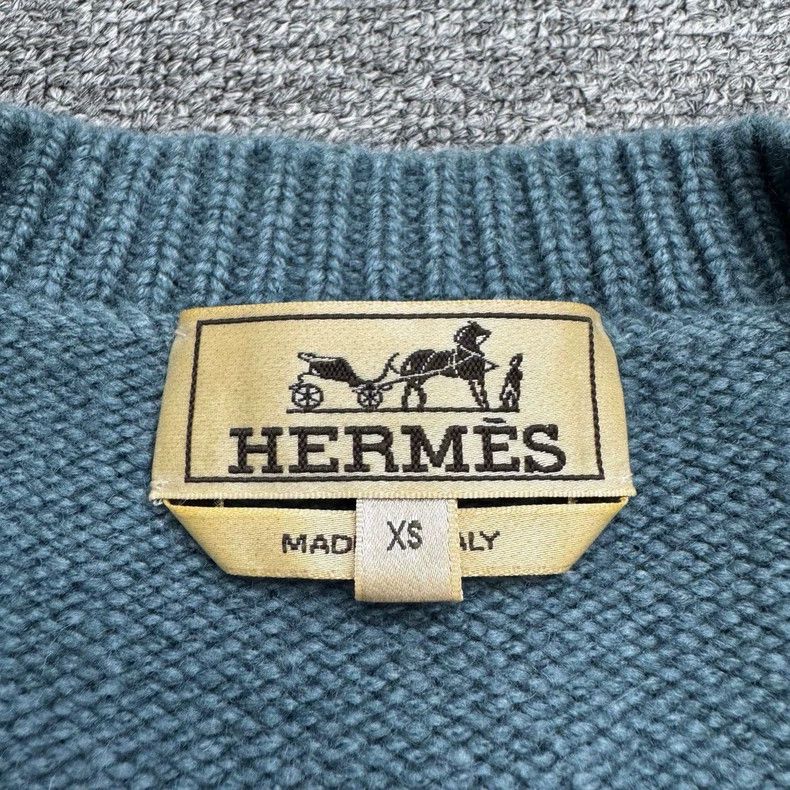 Hermes Hermes Cashmere Woven Sweater Size US XS / EU 42 / 0 - 2 Thumbnail