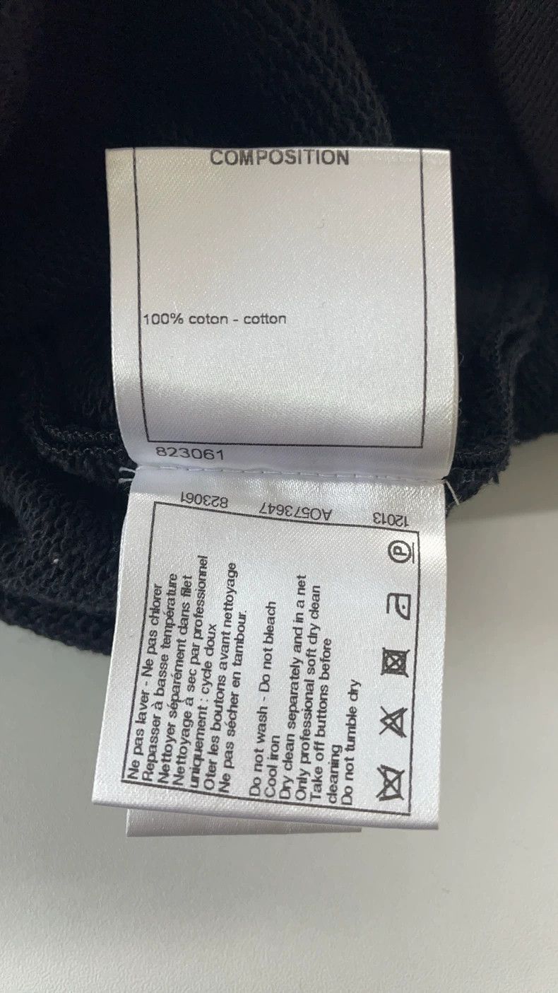 Chanel Chanel Black Metal Button Sweatshirt Size US XS / EU 42 / 0 - 5 Thumbnail