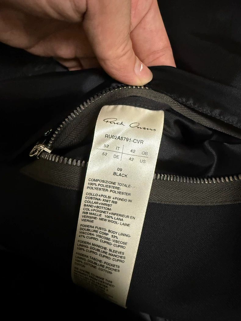 Rick Owens Rick Owens Bomber Jacket Size 52 Size US XL / EU 56 / 4 - 2 Thumbnail