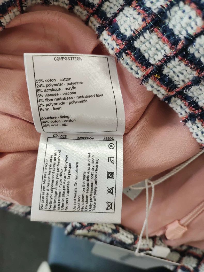Chanel Chanel Wool Blend A-Line Skirt Size US 36 / EU 52 - 5 Thumbnail