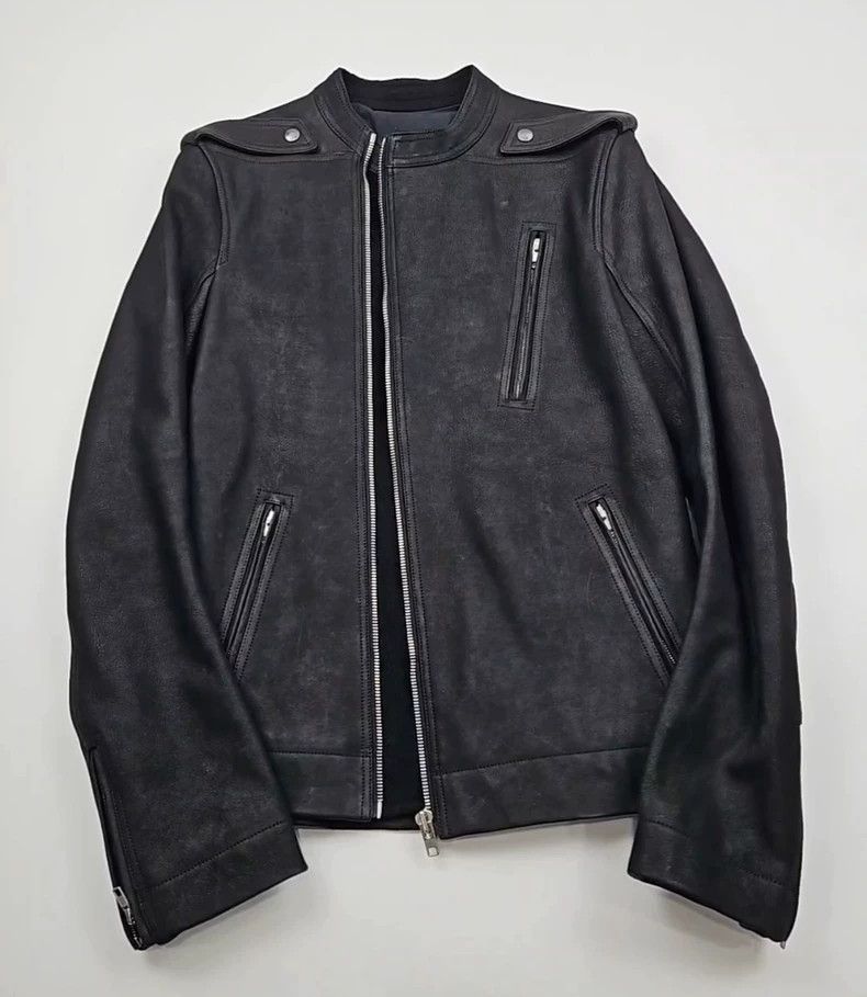 Rick Owens Rick Owens 14FW Leather Jacket Size US M / EU 48-50 / 2 - 6 Thumbnail