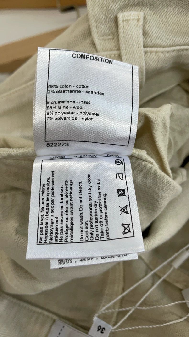 Chanel Chanel Crystal Buckle Denim Shorts Size US 36 / EU 52 - 5 Thumbnail