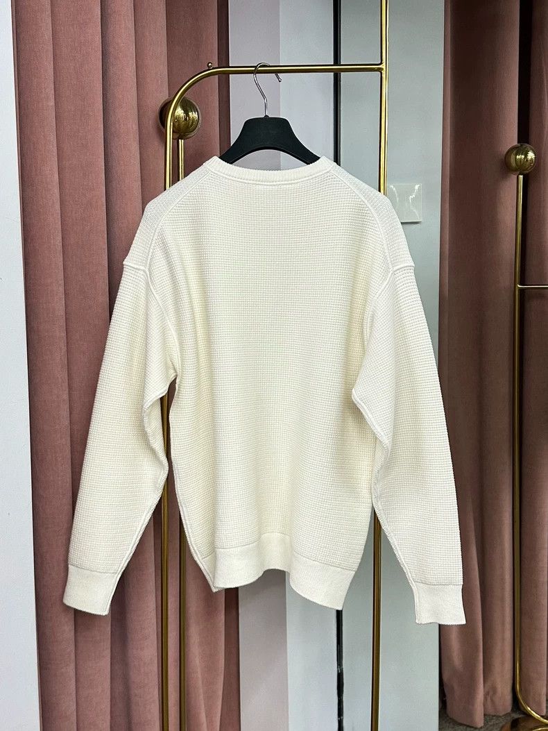 The Row The Row Waffle Henley Neck Sweater Size US XS / EU 42 / 0 - 4 Thumbnail