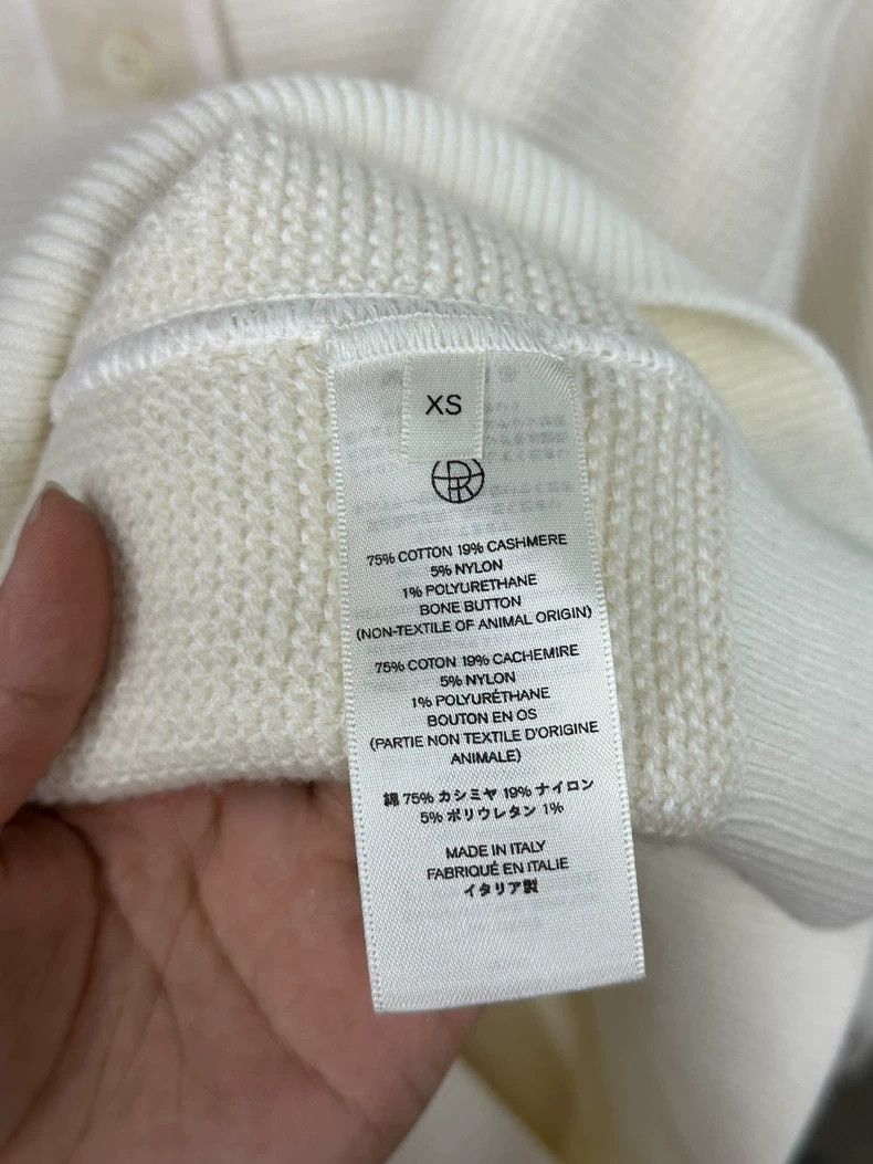 The Row The Row Waffle Henley Neck Sweater Size US XS / EU 42 / 0 - 5 Thumbnail