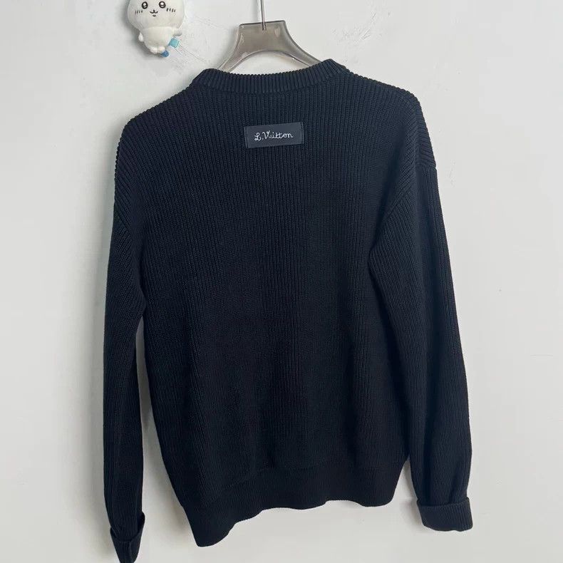 Louis Vuitton LV Classic Black Doll Knit Sweater M Size US M / EU 48-50 / 2 - 2 Thumbnail