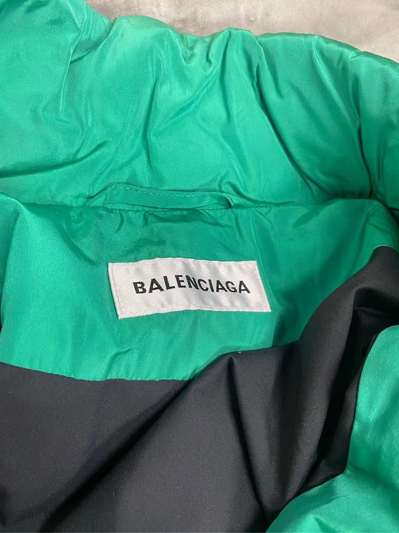 Balenciaga Balenciaga Green Puffer Jacket Size US XS / EU 42 / 0 - 3 Thumbnail