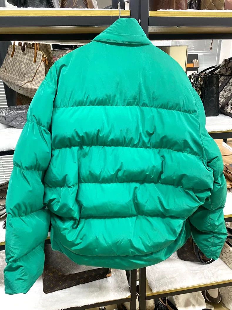 Balenciaga Balenciaga Green Puffer Jacket Size US XS / EU 42 / 0 - 2 Thumbnail