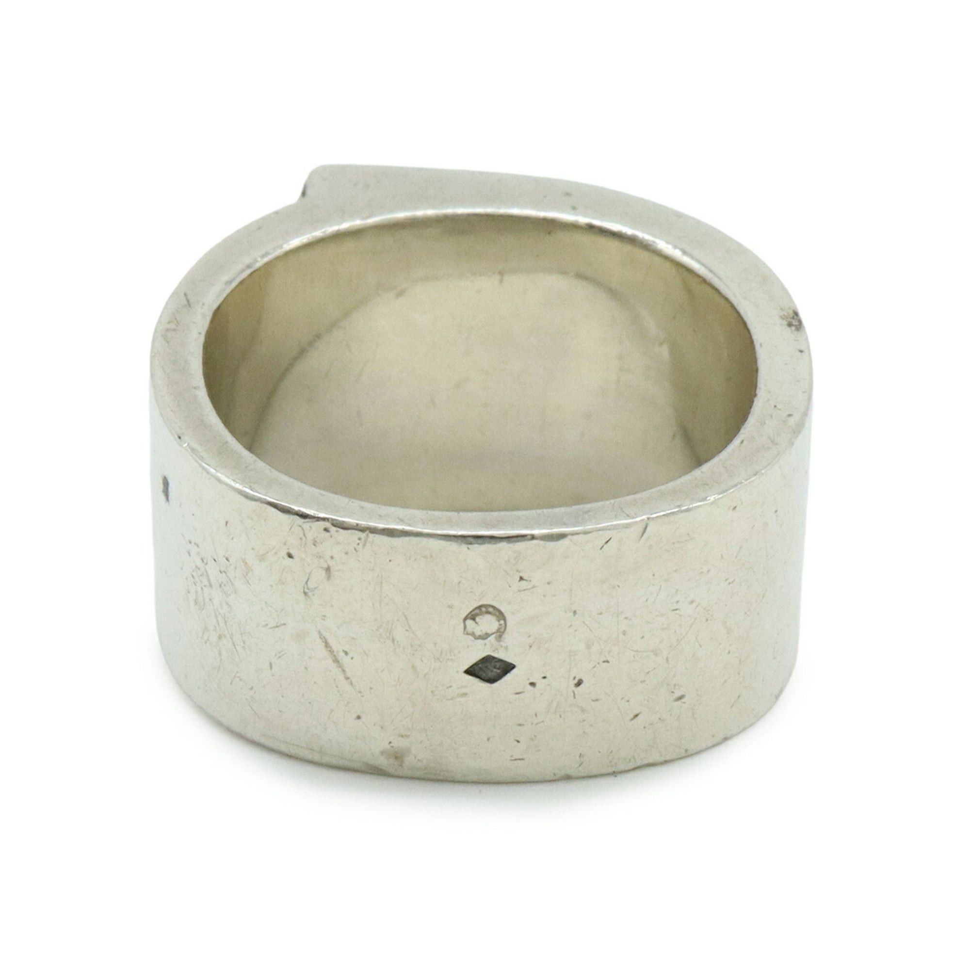 Hermes HERMES Candy Ring H SV925 Ag925 Silver Orange #53 (Japan Size 13) Size ONE SIZE - 5 Thumbnail