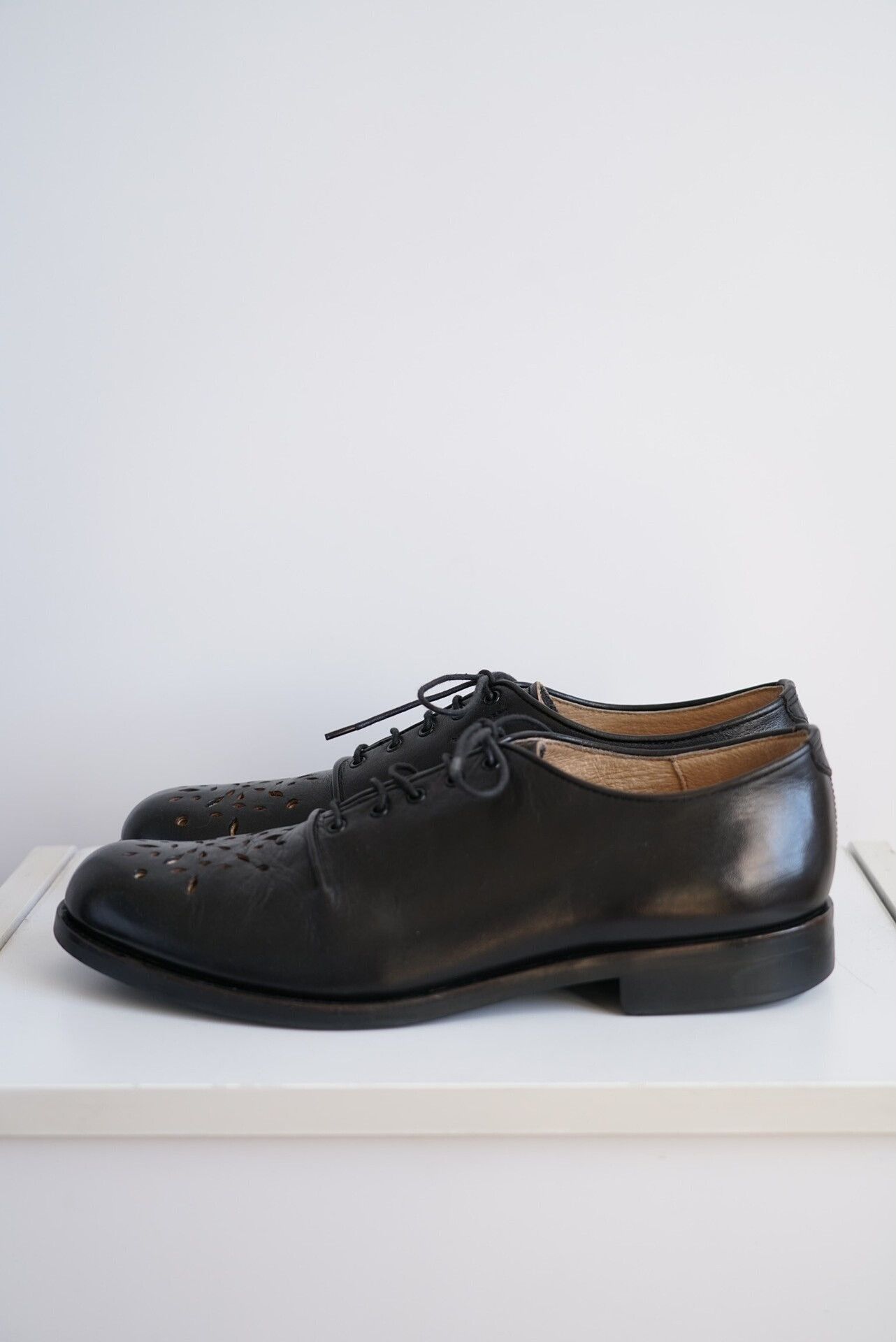 Yohji Yamamoto Yohji Yamamoto Floral Leather Dress Shoes Size US 8 / IT 38 - 2 Thumbnail