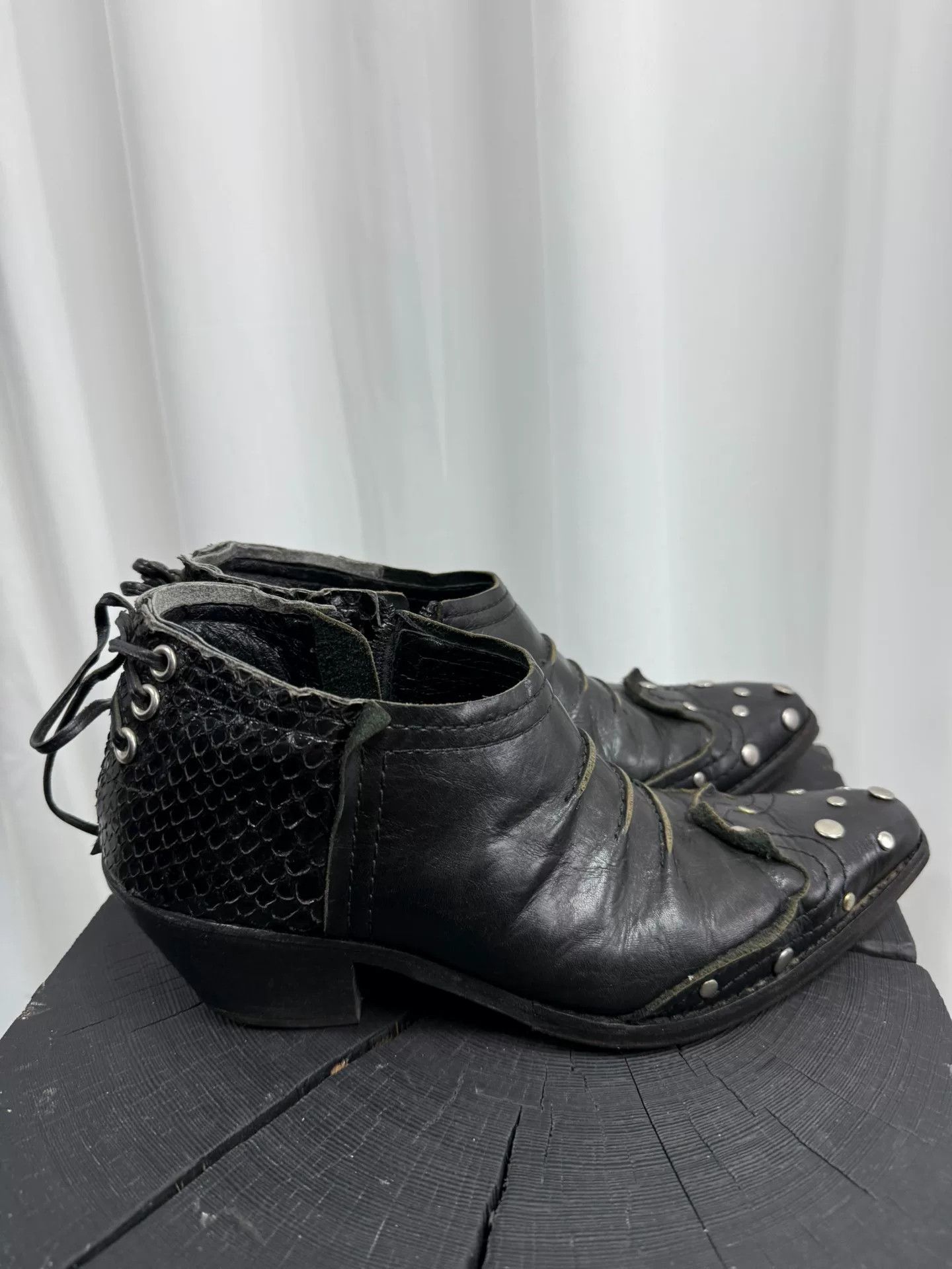 Junya Watanabe junya watanabe studded ankle boots size S Size US 8 / IT 38 - 4 Thumbnail