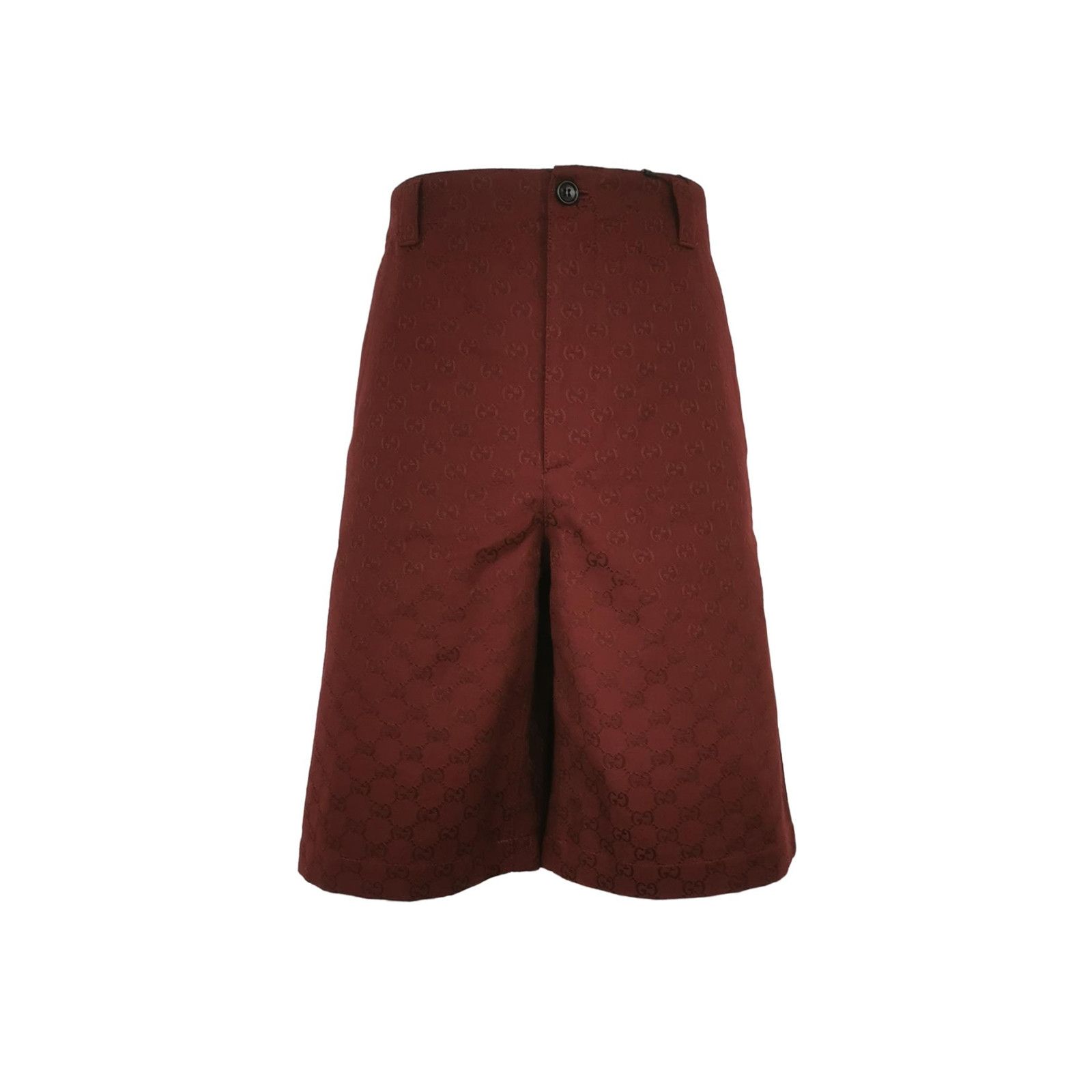 Gucci Gucci Cotton Double G Pattern Shorts S/46 Size US 36 / EU 52 - 2 Thumbnail