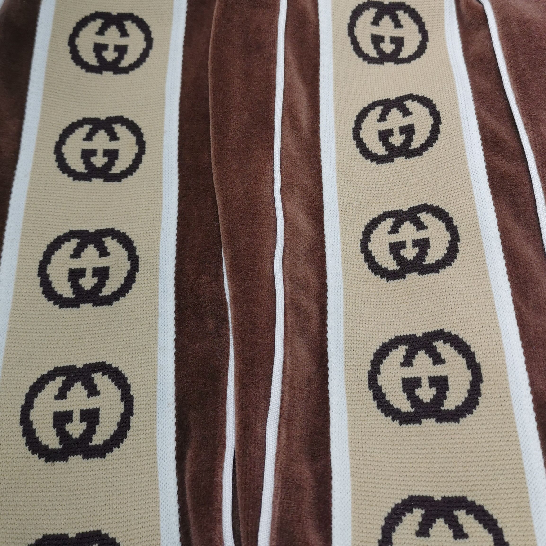 Gucci Gucci Cotton Drawstring Double G Logo Pants S Size US 30 / EU 46 - 7 Thumbnail