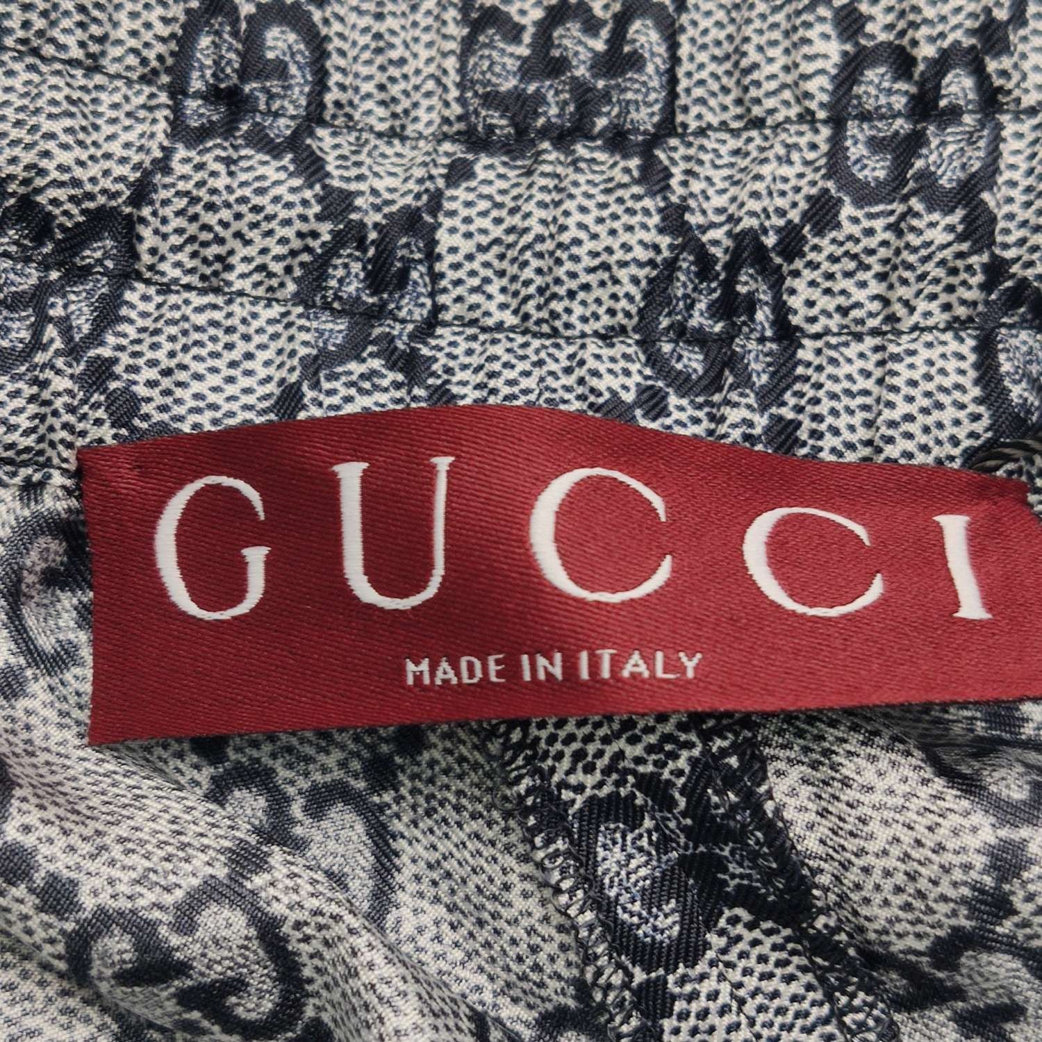 Gucci Gucci GG Monogram Silk Trousers M Size US 38 / EU 54 - 8 Thumbnail