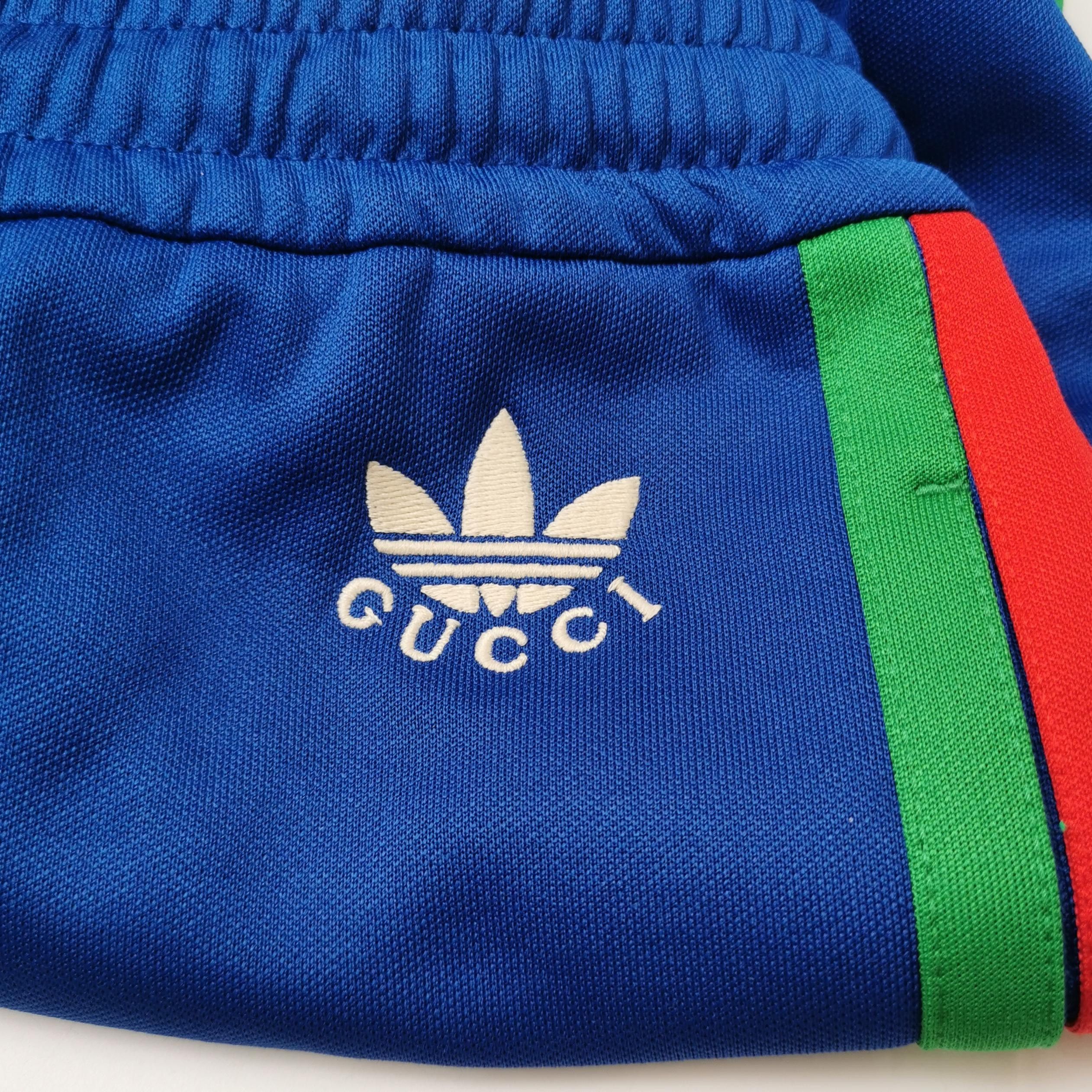 Gucci Gucci x adidas Collaborative Blue Stripe Pants XS Size 24" / US 00 / IT 34 - 5 Thumbnail