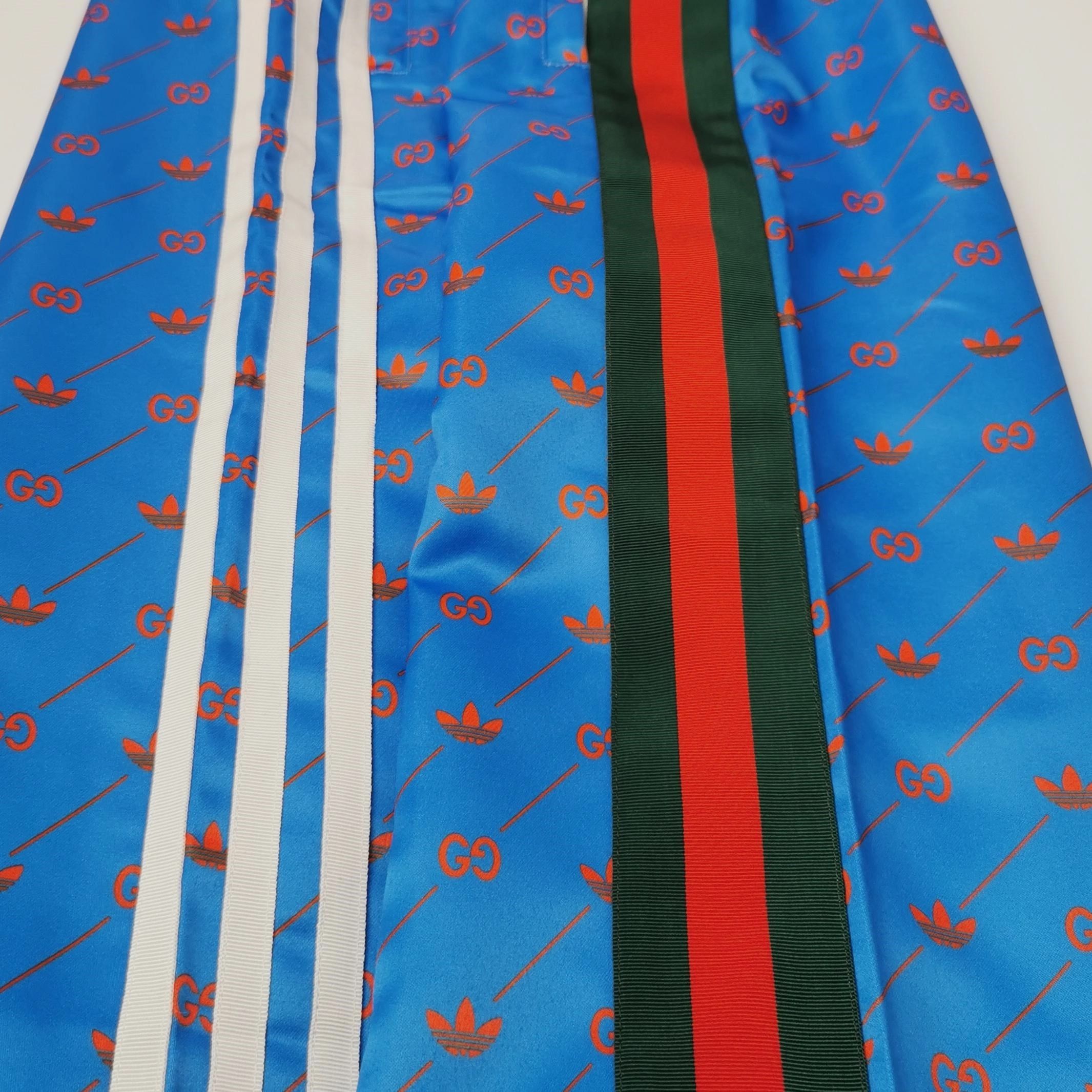 Gucci Gucci x adidas XS Striped Print Wide-Leg Pants Size 24" / US 00 / IT 34 - 6 Thumbnail