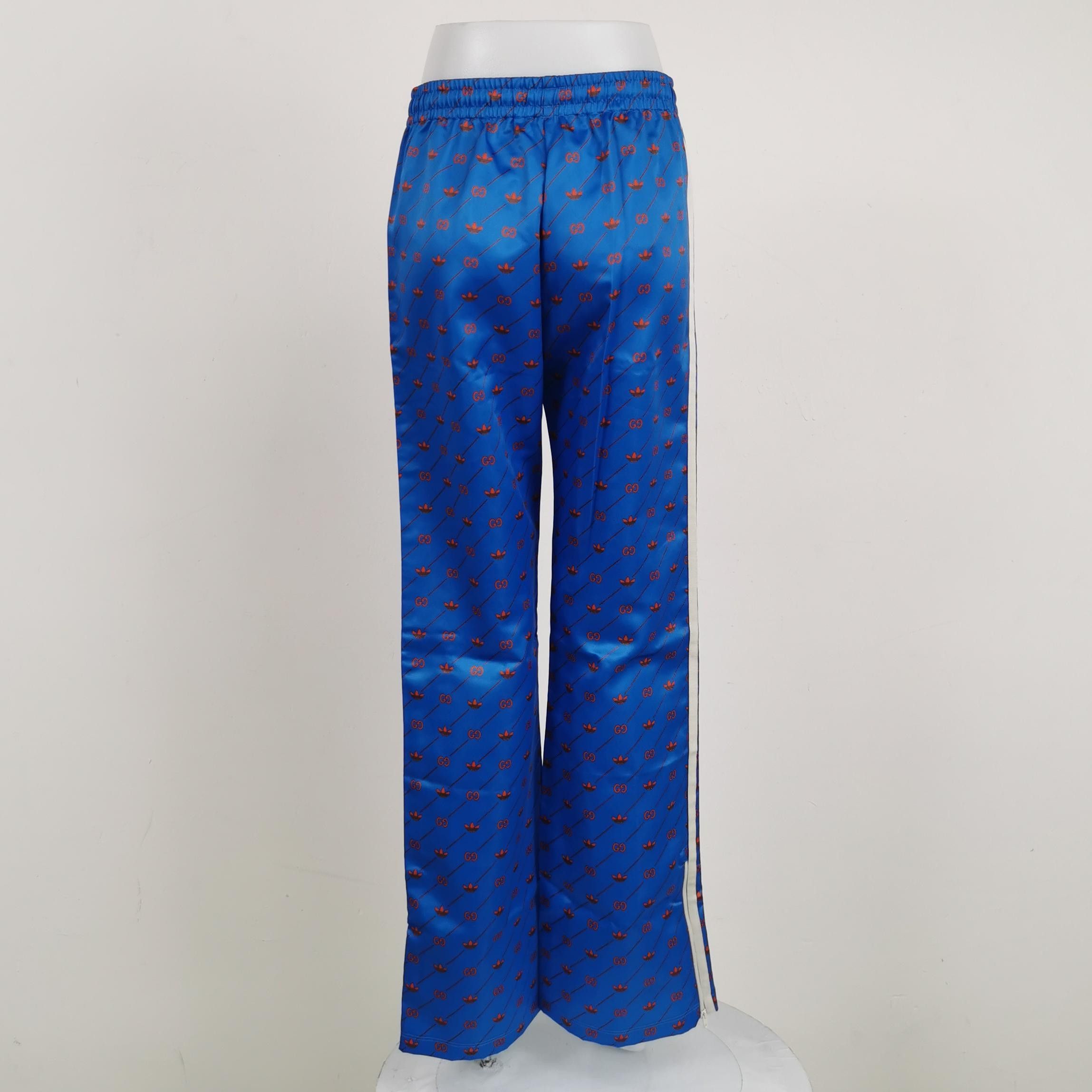 Gucci Gucci x adidas XS Striped Print Wide-Leg Pants Size 24" / US 00 / IT 34 - 4 Thumbnail