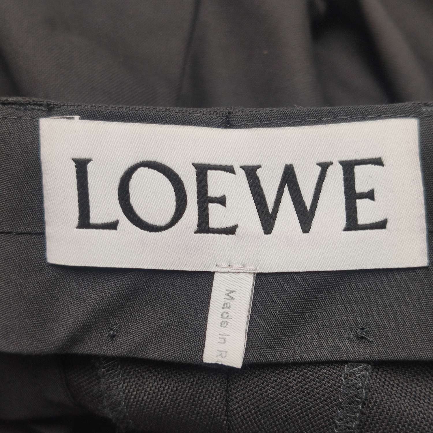 Loewe Loewe Wool Blend Solid Trousers Size 46 Size US 36 / EU 52 - 9 Thumbnail
