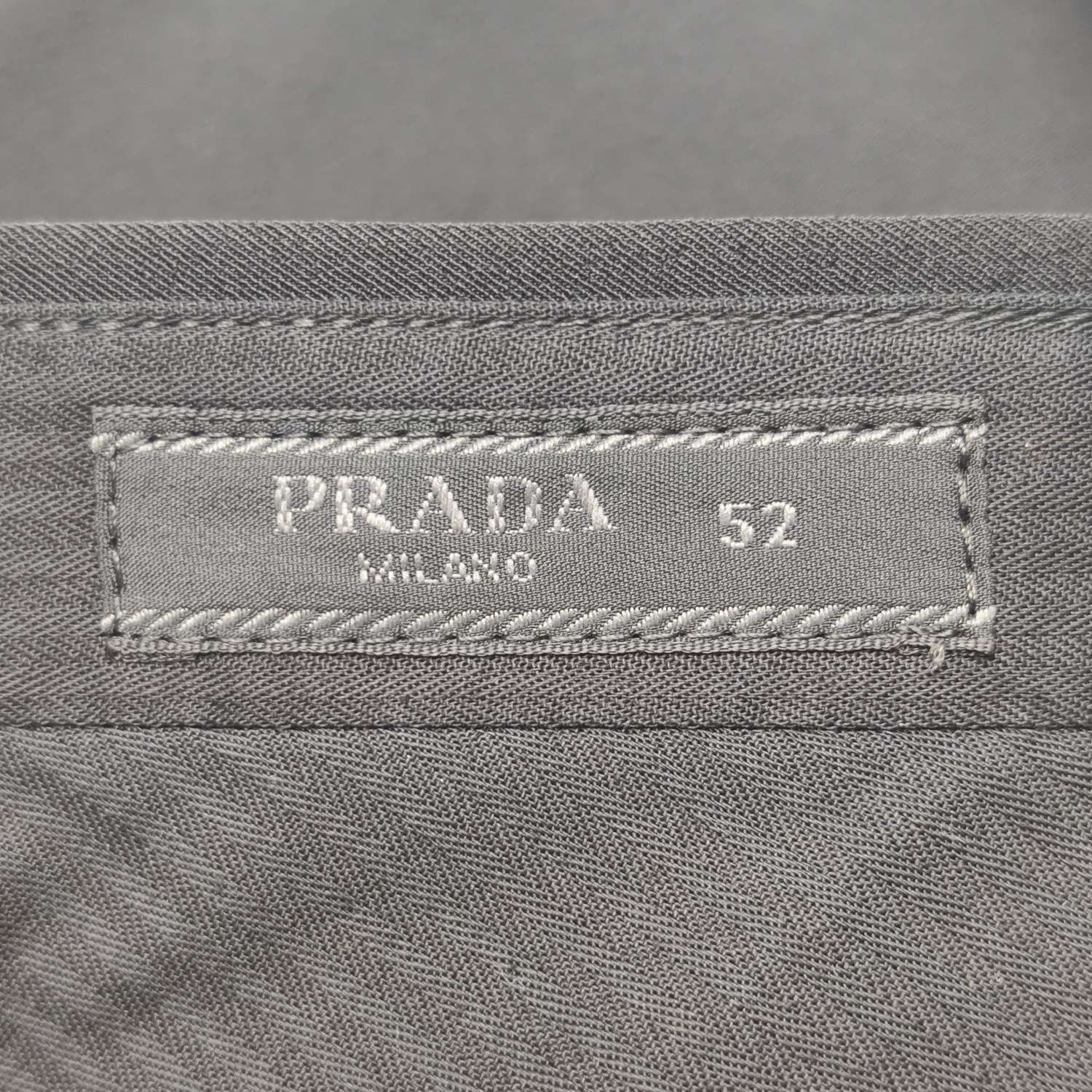 Prada Prada Silk Contrast Stripe Logo Pants M Size US 34 / EU 50 - 8 Thumbnail