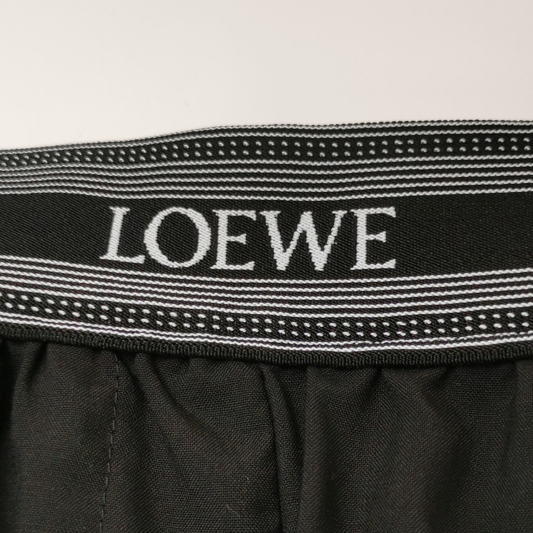 Loewe Loewe S Size Wool Logo Shorts Size US 30 / EU 46 - 6 Thumbnail