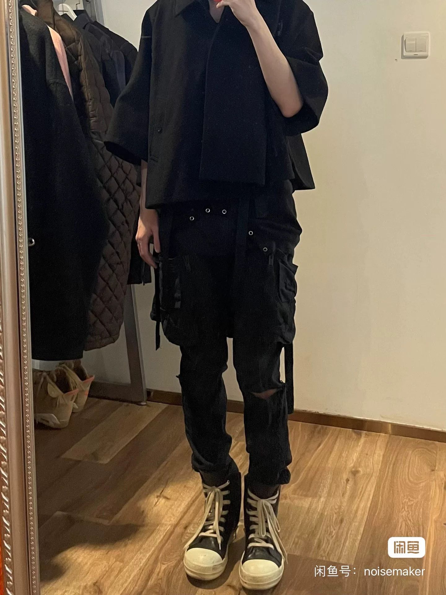 Takahiromiyashita The Soloist. The Soloist Double-Layer Cape Shirt Size US M / EU 48-50 / 2 - 8 Thumbnail