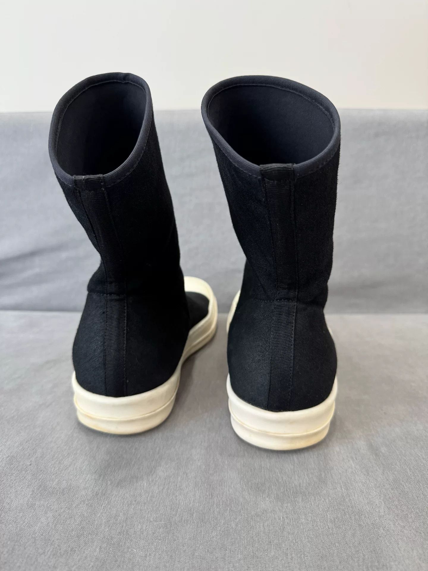 Rick Owens Rick Owens Men's Waxed Boots Size 42 Size US 9 / EU 42 - 5 Thumbnail